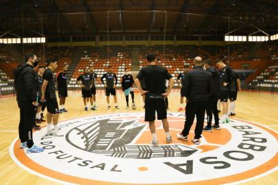 ACBF prepara equipe para começo da Liga Nacional de Futsal.<!-- NICAID(14571629) -->