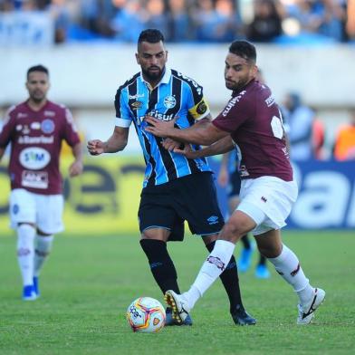  CAXIAS DO SUL, RS, BRASIL, 22/02/2020. Caxias x Grêmio, jogo da final da Taça Cel. Ewaldo Poeta, primeiro turno do Campeonato Gaúcho 2020 (Gauchão 2020), realizado no estádio Centenário. (Porthus Junior/Agência RBS)<!-- NICAID(14428732) -->