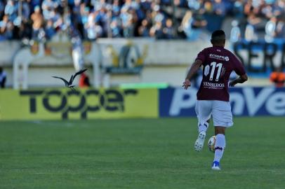  CAXIAS DO SUL, RS, BRASIL - 22.02.2020 - Caxias e Grêmio se enfrentam pela final da Taça Edwaldo Poeta (1º turno) do Campeonato Gaúcho 2020, no Estádio Centenário. (Foto: Lauro Alves/Agencia RBS)<!-- NICAID(14428591) -->