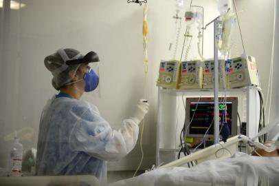  CAXIAS DO SUL, RS, BRASIL, 19/08/2020. Novos leitos de UTI do Hospital Virvi Ramos abertos durante a pandemia. (Thiago Rodrigues/Divulgação)<!-- NICAID(14571719) -->