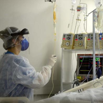  CAXIAS DO SUL, RS, BRASIL, 19/08/2020. Novos leitos de UTI do Hospital Virvi Ramos abertos durante a pandemia. (Thiago Rodrigues/Divulgação)<!-- NICAID(14571719) -->