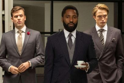 Tenet (2020), de Christopher Nolan, com John David Washington e Robert Pattinson<!-- NICAID(14576540) -->