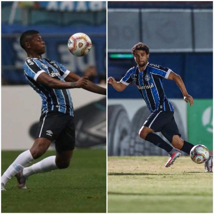 Montagem sobre fotos / Lucas Uebel / Grêmio / Divulgação e Jefferson Bottega / Agência RBS