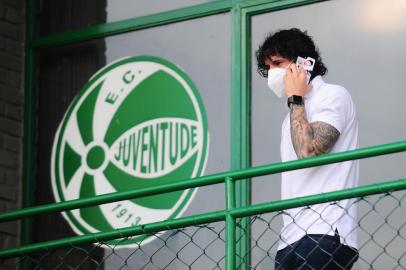  CAXIAS DO SUL, RS, BRASIL, 28/08/2020. Treino do Juventude no estádio Alfredo Jaconi. O Ju está disputando a série B do Campeonato Brasileiro 2020. (Porthus Junior/Agência RBS)Indexador:                                 <!-- NICAID(14579474) -->