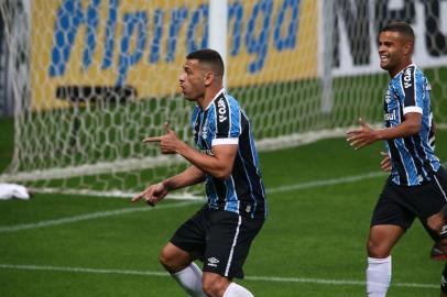 Grêmio e Caxias decidem o título do Gauchão 2020 na Arena, em Porto Alegre. Diego Souza<!-- NICAID(14580285) -->