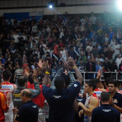  CAXIAS DO SUL, RS, BRASIL 03/04/2018Caxias Basquete x Botafogo, jogo válido pelo NBB 10 no ginásio do Vascão. (Felipe Nyland/Agência RBS)<!-- NICAID(13486896) -->