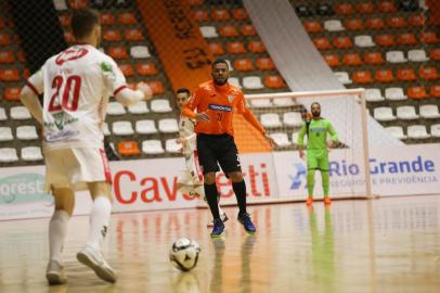  ACBF foi derrotado pelo Atlântico por 4 a 2, pela Liga Nacional de Futsal, na tarde desta terça (1º).Indexador: Ulisses_Castro<!-- NICAID(14581869) -->