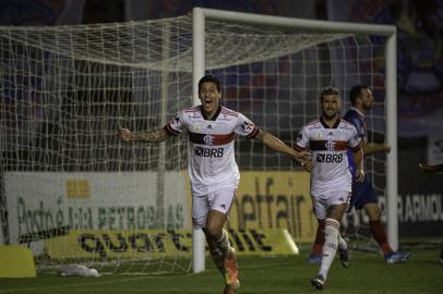 Flamengo x Bahia - Campeonato Brasileiro -02-09-2020Foto: Alexandre Vidal / FlamengoNa imagem: Pedro (E) e Arrascaeta (D)