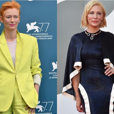 festival de veneza, tapete vermelho, cate blanchett, tilda swinton