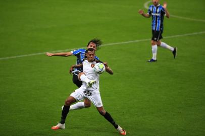  PORTO ALEGRE, RS, BRASIL - 03.09.2020 - Em jogo válido pela 7ª rodada do Campeonato Brasileiro, o Grêmio recebe o Sport Recife na Arena. (Foto: André Ávila/Agencia RBS)<!-- NICAID(14584084) -->