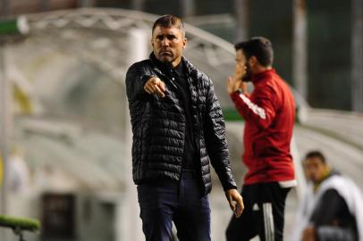 CAXIAS DO SUL, RS, BRASIL, 23/01/2020 Juventude x Internacional, jogo válido pela primeira rodada do Campeonato Gaúcho 2020 (Gauchão 2020), Taça Cel. Ewaldo Poeta. Realizado no estádio Alfredo Jaconi. Técnico do Inter, Eduardo Coudet. (Porthus Junior/Agência RBS)<!-- NICAID(14396900) -->