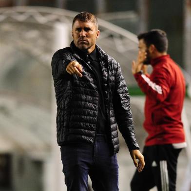 CAXIAS DO SUL, RS, BRASIL, 23/01/2020 Juventude x Internacional, jogo válido pela primeira rodada do Campeonato Gaúcho 2020 (Gauchão 2020), Taça Cel. Ewaldo Poeta. Realizado no estádio Alfredo Jaconi. Técnico do Inter, Eduardo Coudet. (Porthus Junior/Agência RBS)<!-- NICAID(14396900) -->