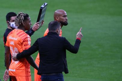  PORTO ALEGRE, RS, BRASIL - 06.09.2020 - Em jogo válido pela 8ª rodada do Campeonato Brasileiro, o Inter recebe o Bahia no Estádio Beira-Rio. (Foto: Jefferson Botega/Agencia RBS)Indexador: Jeff Botega<!-- NICAID(14585857) -->