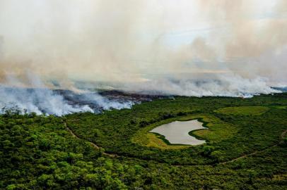  Lançamento da Operação Pantanal 2 para combate ao incêndio na regiãoFoto: Mayke Toscano/Secom-MT<!-- NICAID(14586956) -->