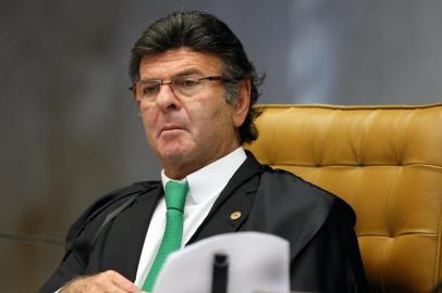  Ministro Luiz Fux durante sessão do STF<!-- NICAID(13469932) -->