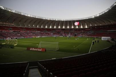  PORTO ALEGRE, RS, BRASIL - 10.09.2020 - Inter e Ceará se enfrentam no Beira-Rio pelo Campeonato Brasileiro 2020. (Foto: Isadora Neumann/Agencia RBS)<!-- NICAID(14589228) -->