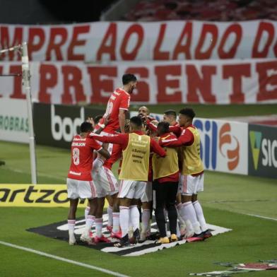  PORTO ALEGRE, RS, BRASIL - 10.09.2020 - Inter e Ceará se enfrentam no Beira-Rio pelo Campeonato Brasileiro 2020. (Foto: Isadora Neumann/Agencia RBS)<!-- NICAID(14589542) -->