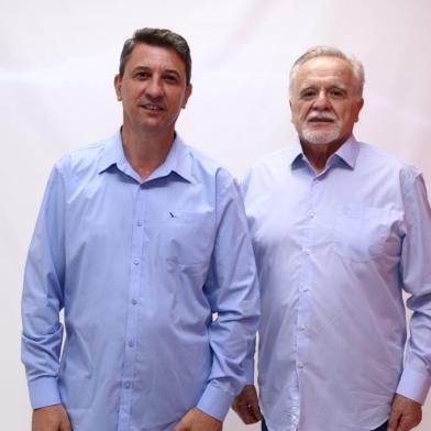 Antonio Feldmann e Odir Ferronato, pré-candidatos a prefeito e vice pelo Podemos<!-- NICAID(14589716) -->