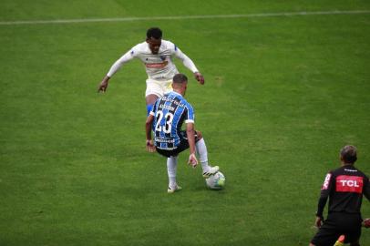  PORTO ALEGRE, RS, BRASIL, 13/09/2020-Grêmio x Fortaleza: Jogo válido pela 10ª rodada do Brasileirão, que ocorre na Arena. Foto- Isadora Neumann / Agencia RBS<!-- NICAID(14591085) -->