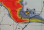 Fumaça das queimadas que atuava no RS sobe em direção a Santa Catarina