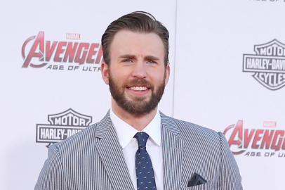 HOLLYWOOD, CA - APRIL 13: Actor Chris Evans attends the premiere of Marvels Avengers: Age Of Ultron at Dolby Theatre on April 13, 2015 in Hollywood, California.   Mark Davis/Getty Images/AFP<!-- NICAID(11343357) -->