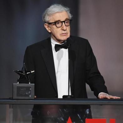 (FILES) In this file photo taken on June 7, 2017 US director-actor Woody Allen speaks onstage during American Film Institutes 45th Life Achievement Award Gala Tribute to Diane Keaton at Dolby Theatre in Hollywood, California.American filmmaker Woody Allen has backed the #MeToo movement against sexual harassment and said he would have been a poster boy for the cause if he hadnt been unfairly maligned. It is a good thing they are exposing them, Allen told Argentinas Canal 13 television network. / AFP PHOTO / GETTY IMAGES NORTH AMERICA / <!-- NICAID(13583476) -->