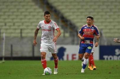 Inter enfrenta o Fortaleza na Arena Castelão, no Ceará, pela 11ª rodada do Brasileirão. Musto<!-- NICAID(14596557) -->