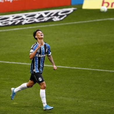  PORTO ALEGRE, RS, BRASIL - 20.09.2020 - O Grêmio recebe o Palmeiras neste domingo (20), na Arena, pela 11ª rodada do Brasileirão. (Foto: Félix Zucco/Agencia RBS)<!-- NICAID(14596821) -->