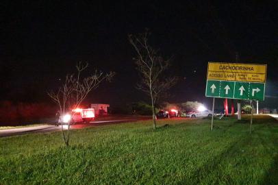 Acidente na avenida Assis Brasil, na zona norte de Porto Alegre