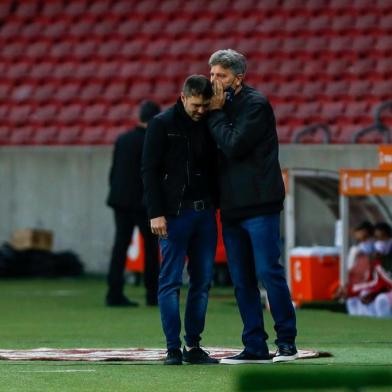  Porto Alegre, BRASIL - 23/09/2020 - Copa CONMEBOL Libertadores 2020 - Internacional (BRA) Vs Gremio ( BRA) - Beira Rio - Photo by: Staff Images / CONMEBOLLocal: CanoasIndexador: Jeferson GuarezeFotógrafo: Fotografo<!-- NICAID(14599838) -->