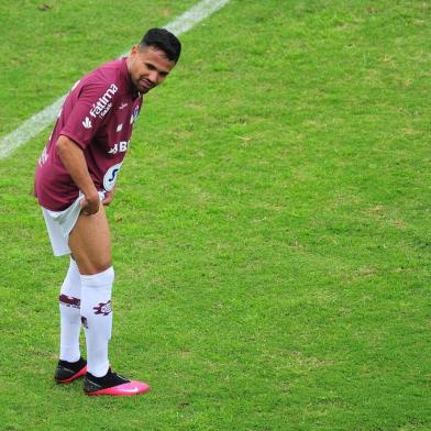  CAXIAS DO SUL, RS, BRASIL, 27/09/2020. Caxias x Tubarão, jogo válido pela segunda rodada do Campeonato Brasileiro 2020, Grupo 8. Jogo realizado no estádio Centenário. (Porthus Junior/Agência RBS)<!-- NICAID(14602457) -->