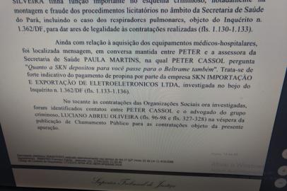 Investigação da PF fala em indícios de propina na compra de respiradores para tratar pacientes com covid-19