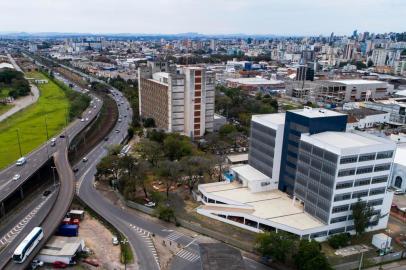  PORTO ALEGRE, RS, BRASIL, 29-09-2020: Instalacoes do novo predio do IGP (Instituto-Geral de Pericias), na regiao central de Porto Alegre, ao lado da Secretaria de Seguranca Publica do RS. (Foto: Mateus Bruxel / Agencia RBS)<!-- NICAID(14604277) -->