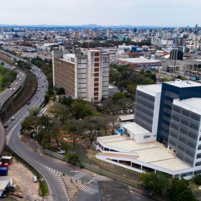  PORTO ALEGRE, RS, BRASIL, 29-09-2020: Instalacoes do novo predio do IGP (Instituto-Geral de Pericias), na regiao central de Porto Alegre, ao lado da Secretaria de Seguranca Publica do RS. (Foto: Mateus Bruxel / Agencia RBS)<!-- NICAID(14604277) -->