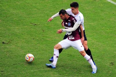  CAXIAS DO SUL, RS, BRASIL, 27/09/2020. Caxias x Tubarão, jogo válido pela segunda rodada do Campeonato Brasileiro 2020, Grupo 8. Jogo realizado no estádio Centenário. (Porthus Junior/Agência RBS)<!-- NICAID(14602454) -->