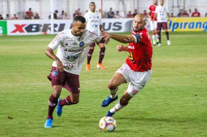  IJUÍ, RS, BRASIL, 09/03/2020. São Luíz x SER Caxias, jogo válido pela segunda rodada da Taça Francisco Novelletto Neto, segundo turno do Campeonato Gaúcho (Gauchão 2020) e realizado no estádio 19 de Outubro, em Ijuí. (Lucas Dornelles/São Luiz/Divulgação)<!-- NICAID(14445740) -->