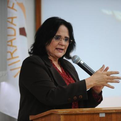  GUAPORÉ, RS, BRASIL (03/10/2020)Visita da Ministra Damares em Guaporé. (Antonio Valiente/Agência RBS)<!-- NICAID(14608388) -->