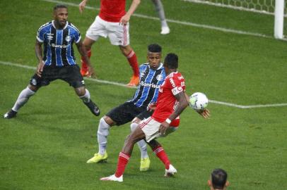  PORTO ALEGRE, RS BRASIL - 03.10.2020 - Grêmio e Inter se enfrentam neste sábado, na Arena, pela 13ª rodada do Brasileirão. (Foto: Lauro Alves/Agencia RBS)<!-- NICAID(14608505) -->