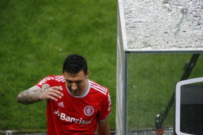  PORTO ALEGRE, RS BRASIL - 03.10.2020 - Grêmio e Inter se enfrentam neste sábado, na Arena, pela 13ª rodada do Brasileirão. (Foto: Lauro Alves/Agencia RBS)<!-- NICAID(14608519) -->