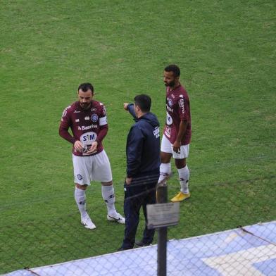  CAXIAS DO SUL, RS, BRASIL, 04/10/2020 - Ser Caxias e São Luiz se enfrentam as 15 horas do domingo, no estádio Francisco Stédile, o Centenário. Jogo válido pela quarta rodada da série D, do Brasileirão. (Marcelo Casagrande/Agência RBS)<!-- NICAID(14608749) -->