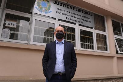  CAXIAS DO SUL, RS, BRASIL, 29/09/2020 - Edson Borowski, chefe da 169ª Zona Eleitoral. (Marcelo Casagrande/Agência RBS)<!-- NICAID(14607895) -->