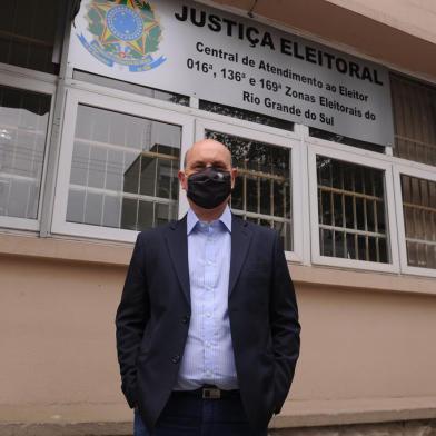  CAXIAS DO SUL, RS, BRASIL, 29/09/2020 - Edson Borowski, chefe da 169ª Zona Eleitoral. (Marcelo Casagrande/Agência RBS)<!-- NICAID(14607895) -->