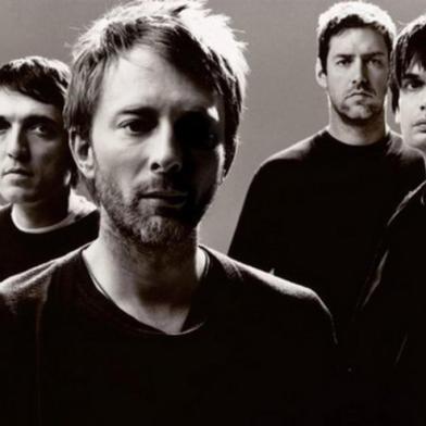 Foto da banda inglesa Radiohead.<!-- NICAID(6782102) -->