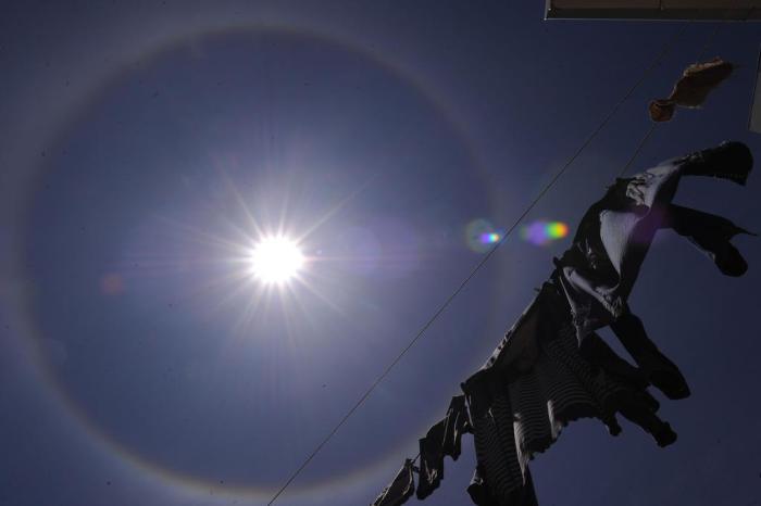 Halo solar chama a atenção de moradores de Belém; entenda o fenômeno