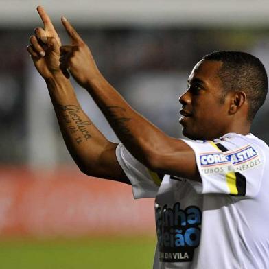 Robinho, atacante do Santos<!-- NICAID(10753672) -->