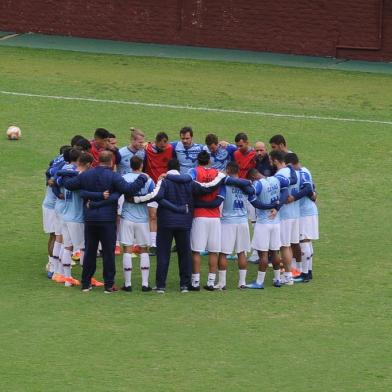  CAXIAS DO SUL, RS, BRASIL, 04/10/2020 - Ser Caxias e São Luiz se enfrentam as 15 horas do domingo, no estádio Francisco Stédile, o Centenário. Jogo válido pela quarta rodada da série D, do Brasileirão. (Marcelo Casagrande/Agência RBS)<!-- NICAID(14608681) -->