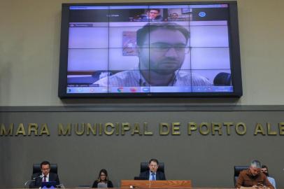 ReuniÃ£o extraordinÃ¡ria da comissÃ£o processante para a tomada de depoimento do sr. Pablo StÃ¼rmer.<!-- NICAID(14623523) -->