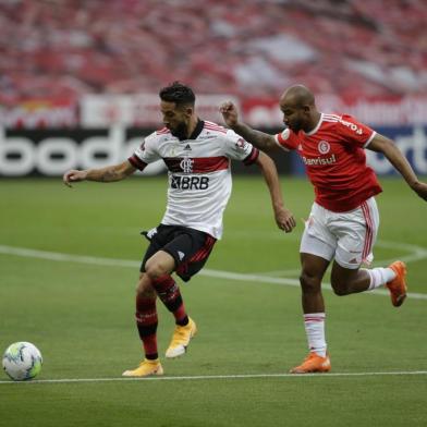  PORTO ALEGRE, RS, BRASIL, 25/10/2020-Inter x Flamengo: jogo válido pela 18ª rodada do Brasileirão.  Foto: Isadora Neumann / Agencia RBS<!-- NICAID(14625594) -->