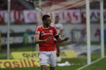  PORTO ALEGRE, RS, BRASIL, 25/10/2020-Inter x Flamengo: jogo válido pela 18ª rodada do Brasileirão.  Foto: Isadora Neumann / Agencia RBS<!-- NICAID(14625630) -->