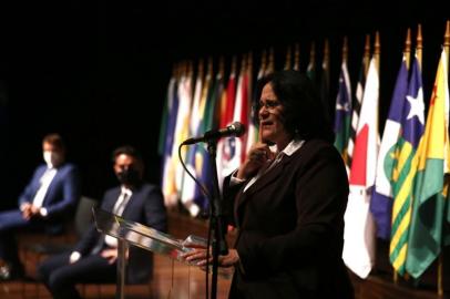  ****EM BAIXA****PORTO ALEGRE, RS, BRASIL,26/10/2020- Ministra cumpre agenda em Porto Alegre nesta segunda-feira. Em seu primeiro compromisso  na Assembleia Legislativa  receberá às 10h a Medalha da 55ª Legislatura. Foto: Jefferson Botega / Agencia RBS<!-- NICAID(14625983) -->